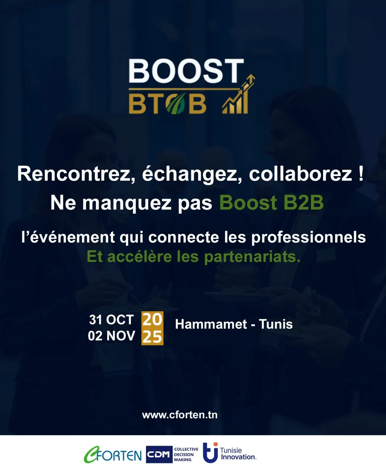 <strong>BOOST B2B</strong> – Stratégies gagnantes pour vos foires, salons et rencontres BtoB